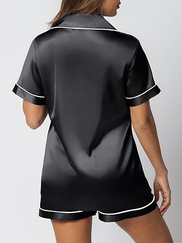 LILLUSORY Silk Satin Pajama Set