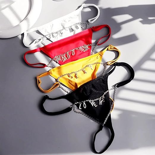 3UMeter Custom Thong with Name on It